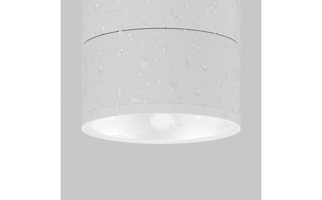 Maytoni Zewnętrzna Spin Lampa Sufitowa LED 12W 1050lm 3000K IP54 Biały O310CL-L12W3K