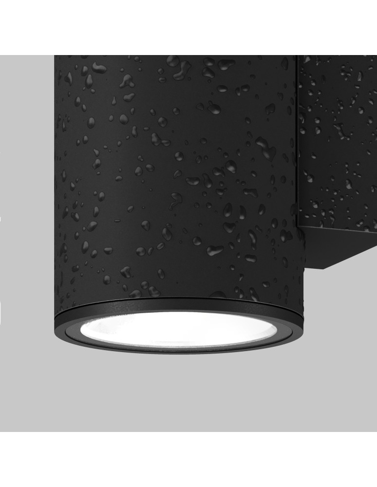 Outdoor wall lamps - Maytoni Outdoor Shim LED wall lamp/shade 10W 800lm 3000K IP65 Graphite O303WL-L10GF3K. - product kolory-swiatla.pl 3