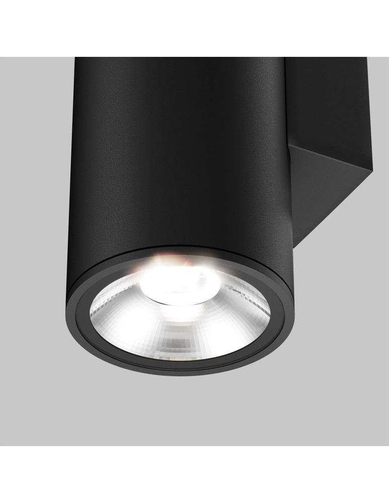 Outdoor wall lamps - Maytoni Outdoor Shim LED wall lamp/shade 24W 1700lm 3000K IP65 Graphite O303WL-L24GF3K - product kolory-swiatla.pl 3