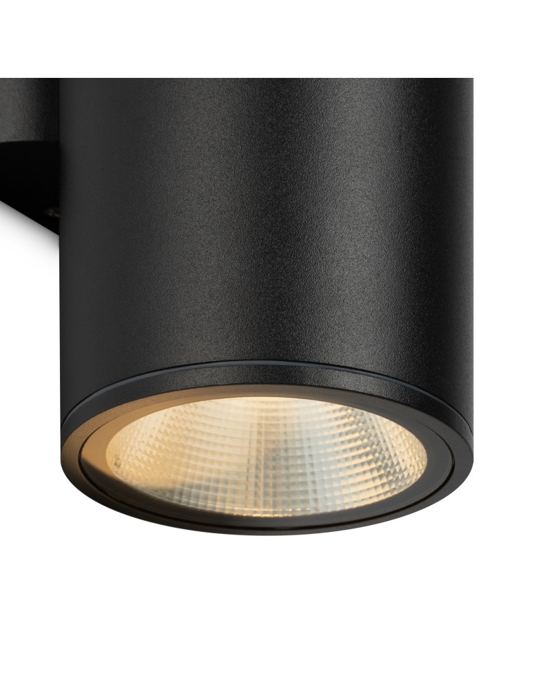 Outdoor wall lamps - Maytoni Outdoor Shim LED wall lamp/shade 24W 1700lm 3000K IP65 Graphite O303WL-L24GF3K - product kolory-swiatla.pl 4