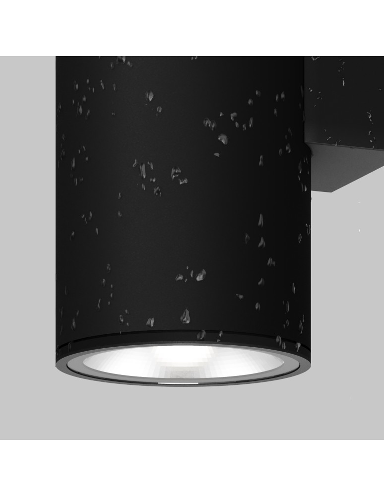 Outdoor wall lamps - Maytoni Outdoor Shim LED wall lamp/shade 24W 1700lm 3000K IP65 Graphite O303WL-L24GF3K - product kolory-swiatla.pl 5
