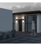 Outdoor wall lamps - Maytoni Outdoor Shim LED wall lamp/shade 24W 1700lm 3000K IP65 Graphite O303WL-L24GF3K - product 7