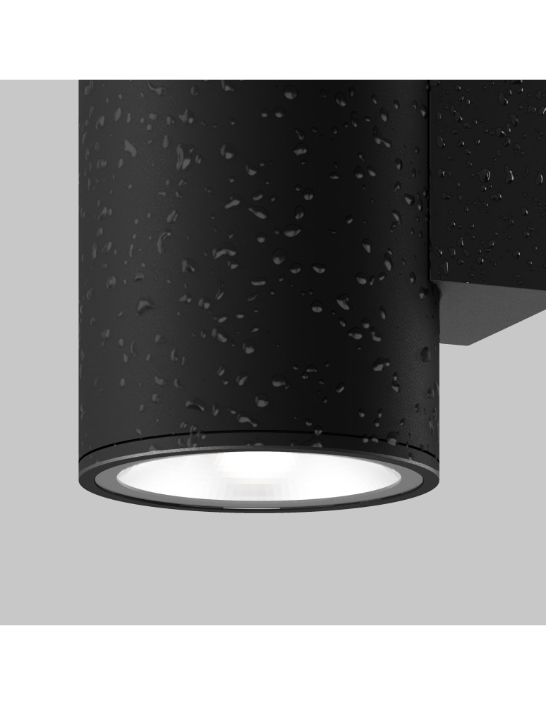 Outdoor wall lamps - Maytoni Outdoor Shim LED wall lamp/wall lamp 5W 350lm 3000K IP65 Graphite O303WL-L5GF3K - product kolory-swiatla.pl 4