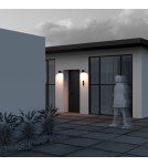Outdoor wall lamps - Maytoni Outdoor Shim LED wall lamp/wall lamp 5W 350lm 3000K IP65 Graphite O303WL-L5GF3K - product 6