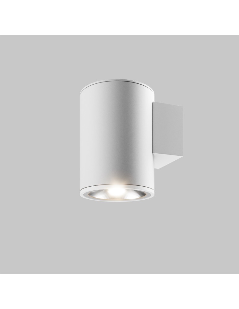 Outdoor wall lamps - Maytoni Outdoor Shim LED wall lamp/wall lamp 5W 350lm 3000K IP65 White O303WL-L5W3K. - product kolory-swiatla.pl 5