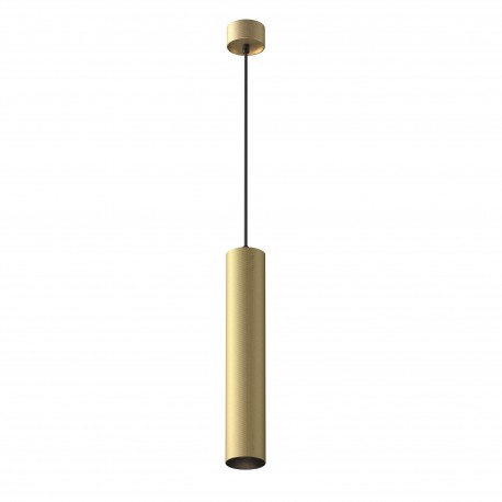 Maytoni Artisan Lampa Wisząca 1xGU10 10W Złoty Mat P082PL-GU10-MG