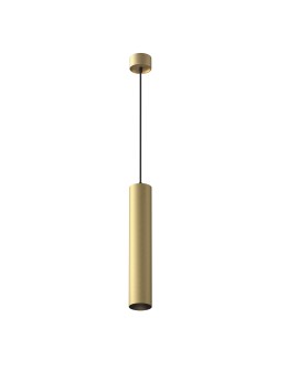 Maytoni Artisan Lampa Wisząca 1xGU10 10W Złoty Mat P082PL-GU10-MG