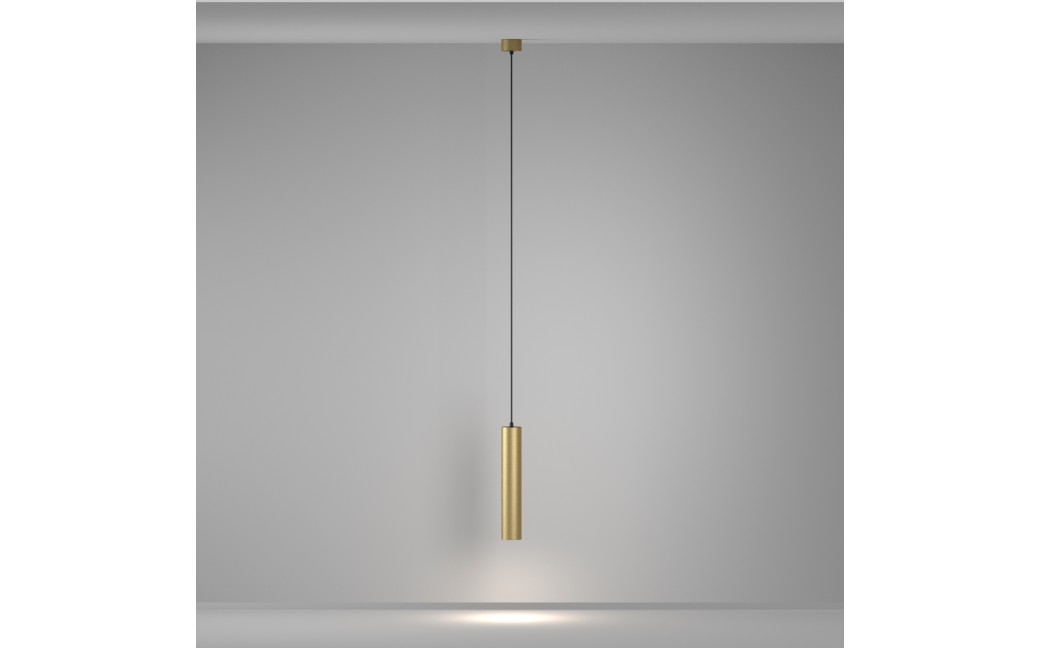 Maytoni Artisan Lampa Wisząca 1xGU10 10W Złoty Mat P082PL-GU10-MG