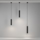 Maytoni Artisan Lampa Wisząca 1xGU10 10W Black P082PL-GU10-B