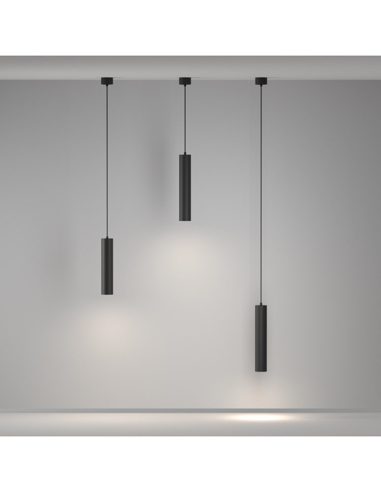 Pendant lamps - Maytoni Artisan Pendant Lamp 1xGU10 10W Black P082PL-GU10-B. - product kolory-swiatla.pl 6