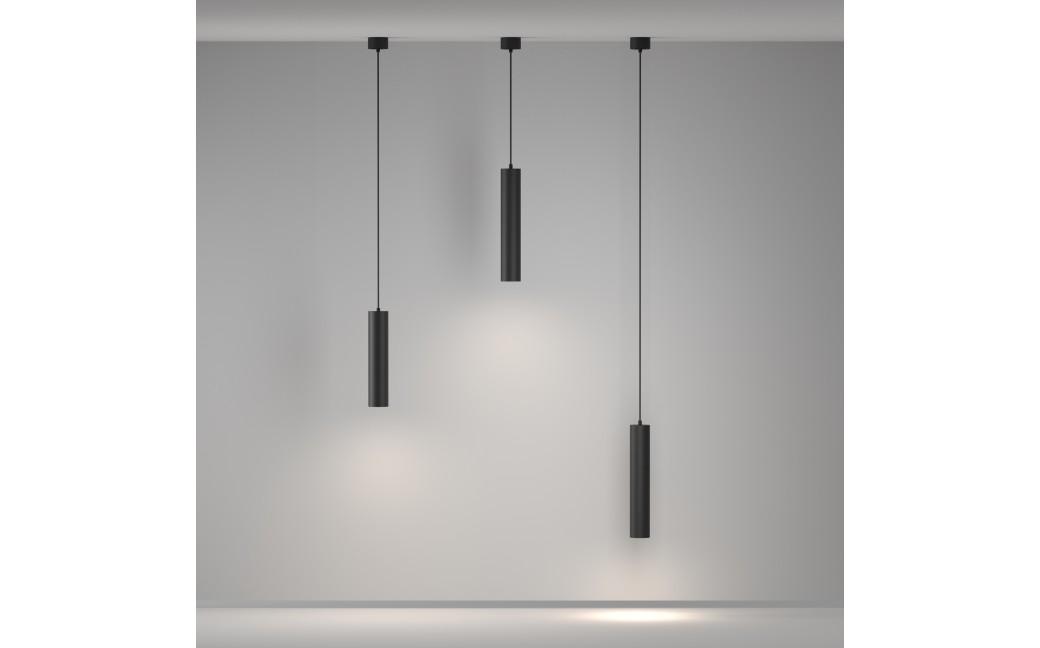 Maytoni Artisan Lampa Wisząca 1xGU10 10W Black P082PL-GU10-B