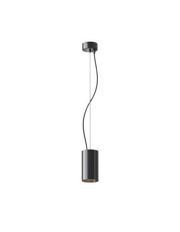 Maytoni Efir Minimalist LED Pendant Lamp 15W 1230lm 3000K Black P089PL-15W3K-B.