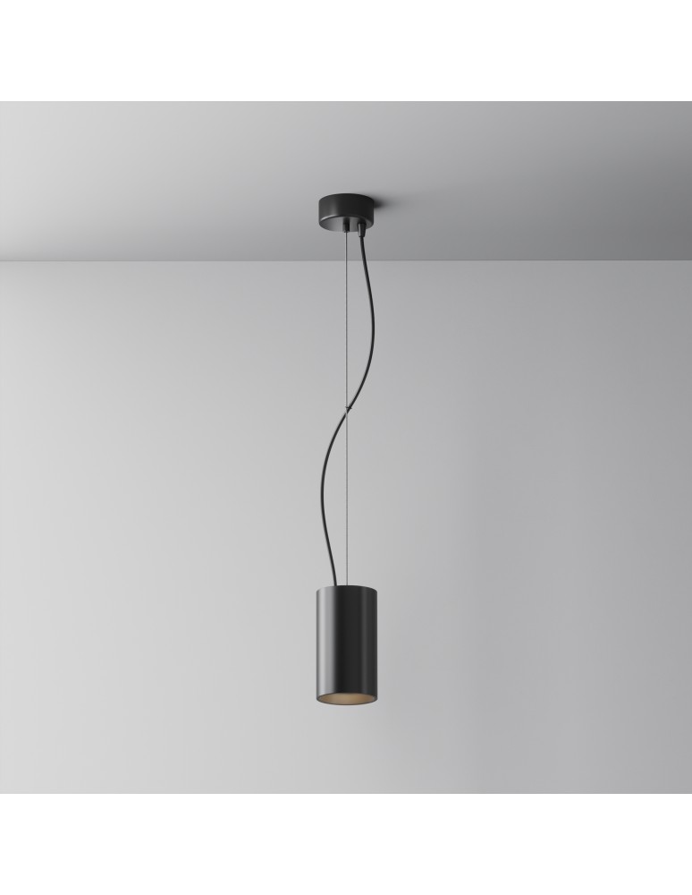 Pendant lamps - Maytoni Efir Minimalist LED Pendant Lamp 15W 1230lm 3000K Black P089PL-15W3K-B. - product kolory-swiatla.pl 4