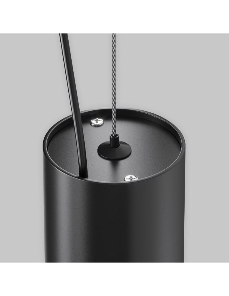 Pendant lamps - Maytoni Efir Minimalist LED Pendant Lamp 15W 1230lm 3000K Black P089PL-15W3K-B. - product kolory-swiatla.pl 6
