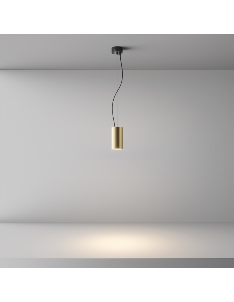 Pendant lamps - Maytoni Efir Minimalist LED Pendant Lamp 15W 1230lm 3000K Gold Mat P089PL-15W3K-MG. - product kolory-swiatla.pl 3