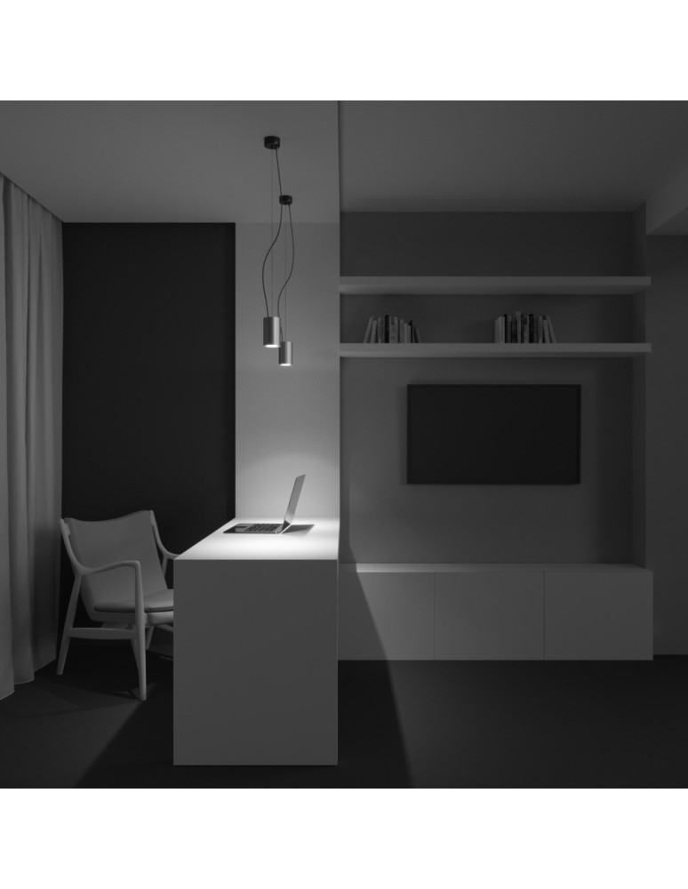 Pendant lamps - Maytoni Efir Minimalist LED Pendant Lamp 15W 1230lm 3000K Gold Mat P089PL-15W3K-MG. - product kolory-swiatla.pl 8