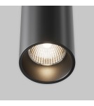 Single pendant lamps - Maytoni Efir Minimalist LED Pendant Lamp 25W 2180lm 3000K Black P089PL-25W3K-B. - product 2