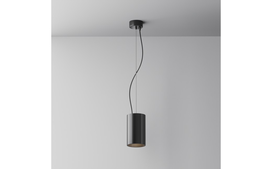 Maytoni Efir Lampa Wisząca Minimalistyczna LED 25W 2180lm 3000K Black P089PL-25W3K-B