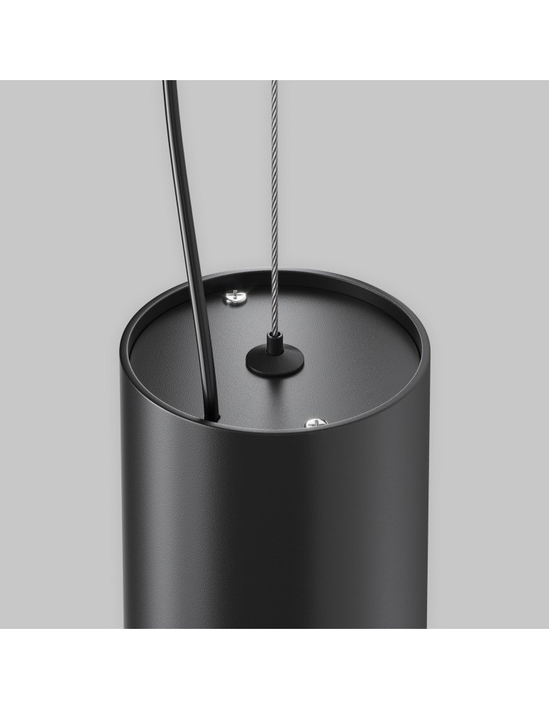 Single pendant lamps - Maytoni Efir Minimalist LED Pendant Lamp 25W 2180lm 3000K Black P089PL-25W3K-B. - product kolory-swiatla.pl 6