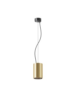 Maytoni Efir Lampa Wisząca Minimalistyczna LED 25W 2180lm 3000K Złoty Mat P089PL-25W3K-MG