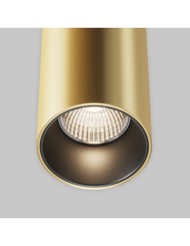 Single pendant lamps - Maytoni Efir Minimalist LED Pendant Lamp 25W 2180lm 3000K Gold Mat P089PL-25W3K-MG. - product kolory-swiatla.pl 2