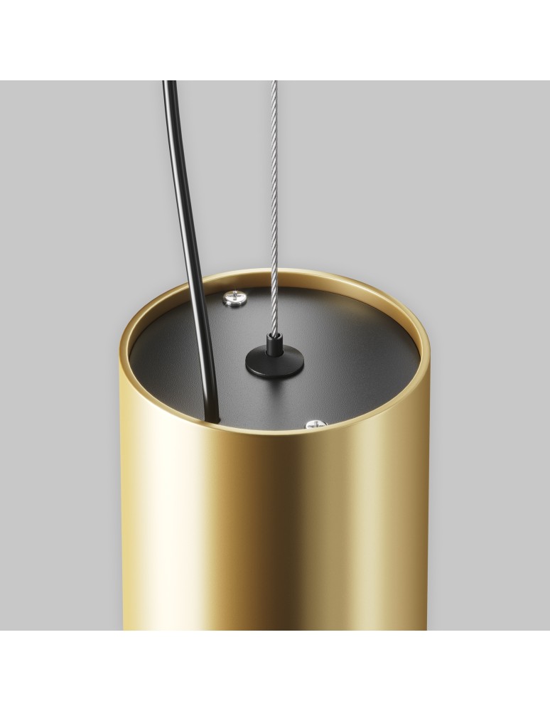 Single pendant lamps - Maytoni Efir Minimalist LED Pendant Lamp 25W 2180lm 3000K Gold Mat P089PL-25W3K-MG. - product kolory-swiatla.pl 6