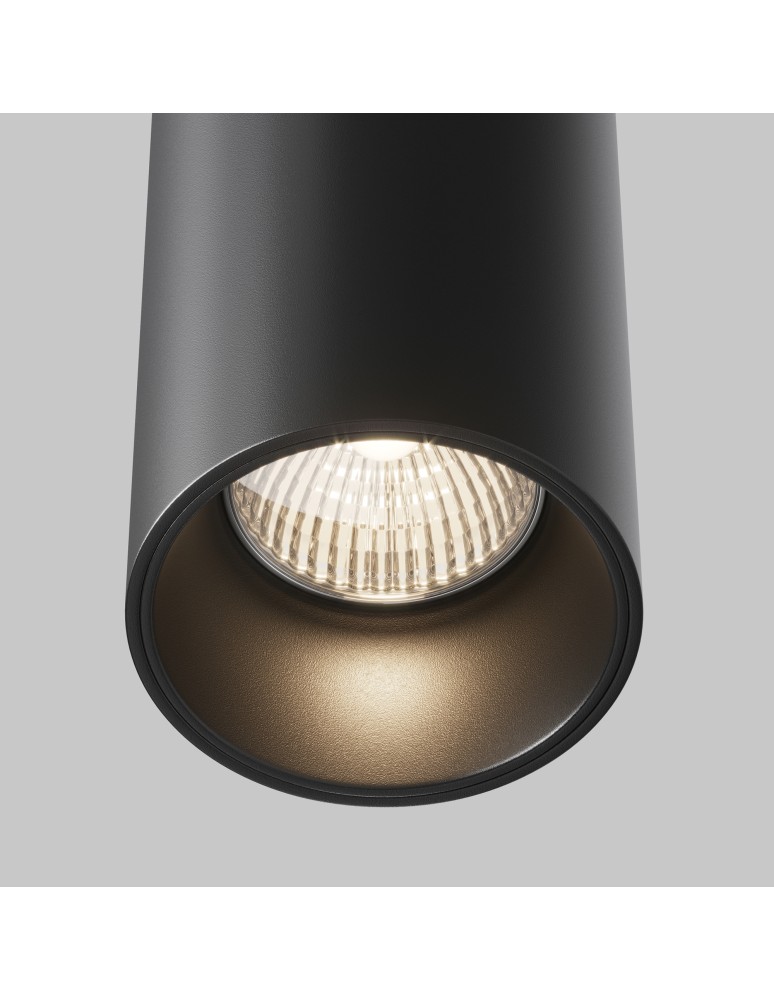 Single pendant lamps - Maytoni Efir Minimalist LED Pendant Lamp 33W 2730lm 3000K Black P089PL-33W3K-B. - product kolory-swiatla.pl 2
