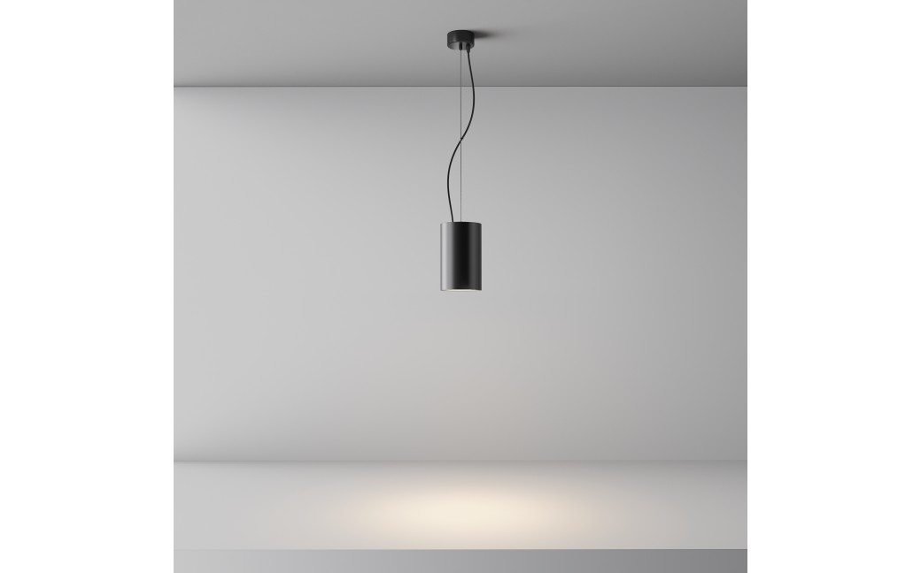 Maytoni Efir Lampa Wisząca Minimalistyczna LED 33W 2730lm 3000K Black P089PL-33W3K-B