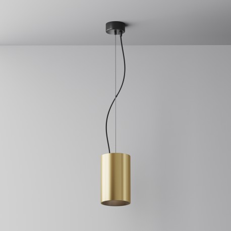 Maytoni Efir Lampa Wisząca Minimalistyczna LED 33W 2730lm 3000K Złoty Mat P089PL-33W3K-MG