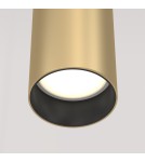 Single pendant lamps - Maytoni Focus Minimalist Pendant Lamp 1xGU10 10W Gold Mat P075PL-01MG. - product 2