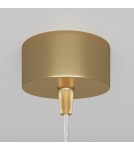 Single pendant lamps - Maytoni Focus Minimalist Pendant Lamp 1xGU10 10W Gold Mat P075PL-01MG. - product 4