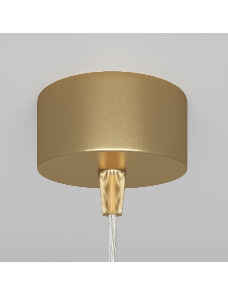 Single pendant lamps - Maytoni Focus Minimalist Pendant Lamp 1xGU10 10W Gold Mat P075PL-01MG. - product kolory-swiatla.pl 4
