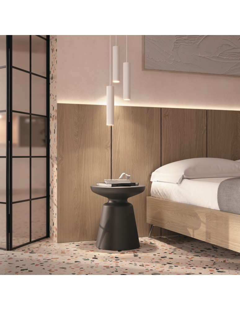 Single pendant lamps - Maytoni Focus Minimalist Pendant Lamp 1xGU10 10W White P075PL-01W. - product kolory-swiatla.pl 2