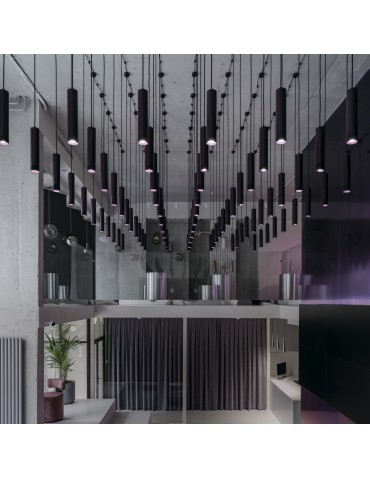 Maytoni Focus Minimalist Pendant Lamp 1xGU10 10W Black P075PL-01B. - product 2