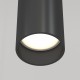 Maytoni Focus Lampa Wisząca Minimalistyczna 1xGU10 10W Black P075PL-01B