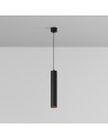 Maytoni Focus LED Tube Pendant Lamp 12W 900lm 3000K Black P072PL-L12B3K-1