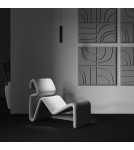 Single pendant lamps - Maytoni Focus LED Tube Pendant Lamp 12W 900lm 3000K Black P072PL-L12B3K-1 - product 8