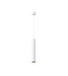 Single pendant lamps - Maytoni Focus LED Tube Pendant Lamp 12W 1000lm 3000K White P072PL-L12W3K-1. - product 1