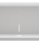 Single pendant lamps - Maytoni Focus LED Tube Pendant Lamp 12W 1000lm 3000K White P072PL-L12W3K-1. - product 3