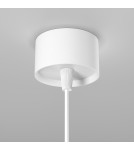 Single pendant lamps - Maytoni Focus LED Tube Pendant Lamp 12W 1000lm 3000K White P072PL-L12W3K-1. - product 5