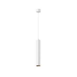 Maytoni Focus LED Lampa Wisząca Tuba LED 12W 1050lm 4000K Biały P072PL-L12W4K-1