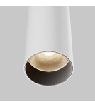 Single pendant lamps - Maytoni Focus LED Tuba Pendant Lamp 12W 1050lm 4000K White P072PL-L12W4K-1 - product 2