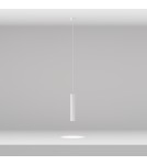 Single pendant lamps - Maytoni Focus LED Tuba Pendant Lamp 12W 1050lm 4000K White P072PL-L12W4K-1 - product 3