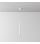 Single pendant lamps - Maytoni Focus LED Tuba Pendant Lamp 12W 1050lm 4000K White P072PL-L12W4K-1 - product 4