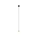 Single pendant lamps - Maytoni Luna LED Sphere Pendant Lamp 5W 300lm 3000K Black, White P039PL-5W3K-10-B - product 1