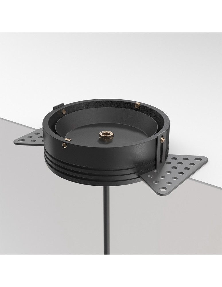 Single pendant lamps - Maytoni Luna LED Sphere Pendant Lamp 5W 300lm 3000K Black, White P039PL-5W3K-10INS-B - product kolory-swiatla.pl 4