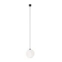 Maytoni Luna Lampa Wisząca Kula LED 5W 310lm 3000K Czarny, Biały P039PL-5W3K-20-B