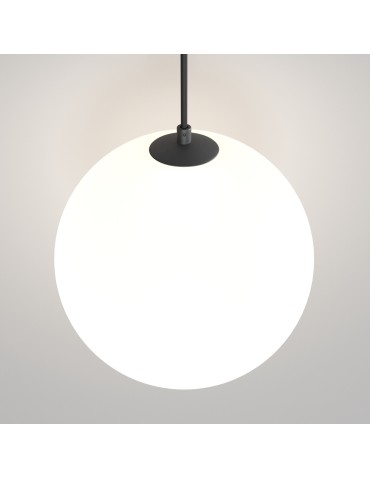Maytoni Luna Lampa Wisząca Kula LED 5W 310lm 3000K Czarny, Biały P039PL-5W3K-20INS-B - produkt 2