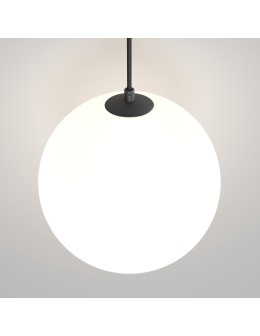 Maytoni Luna Lampa Wisząca Kula LED 5W 310lm 3000K Czarny, Biały P039PL-5W3K-20INS-B - produkt 2
