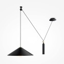 Maytoni Peso Lampa Wisząca Regulowana Wysokość 1xE27 60W Black P080PL-01B